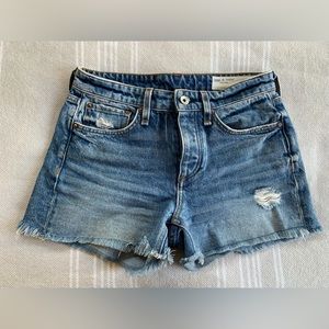 rag & bone Low-Rise Dre Jean Shorts